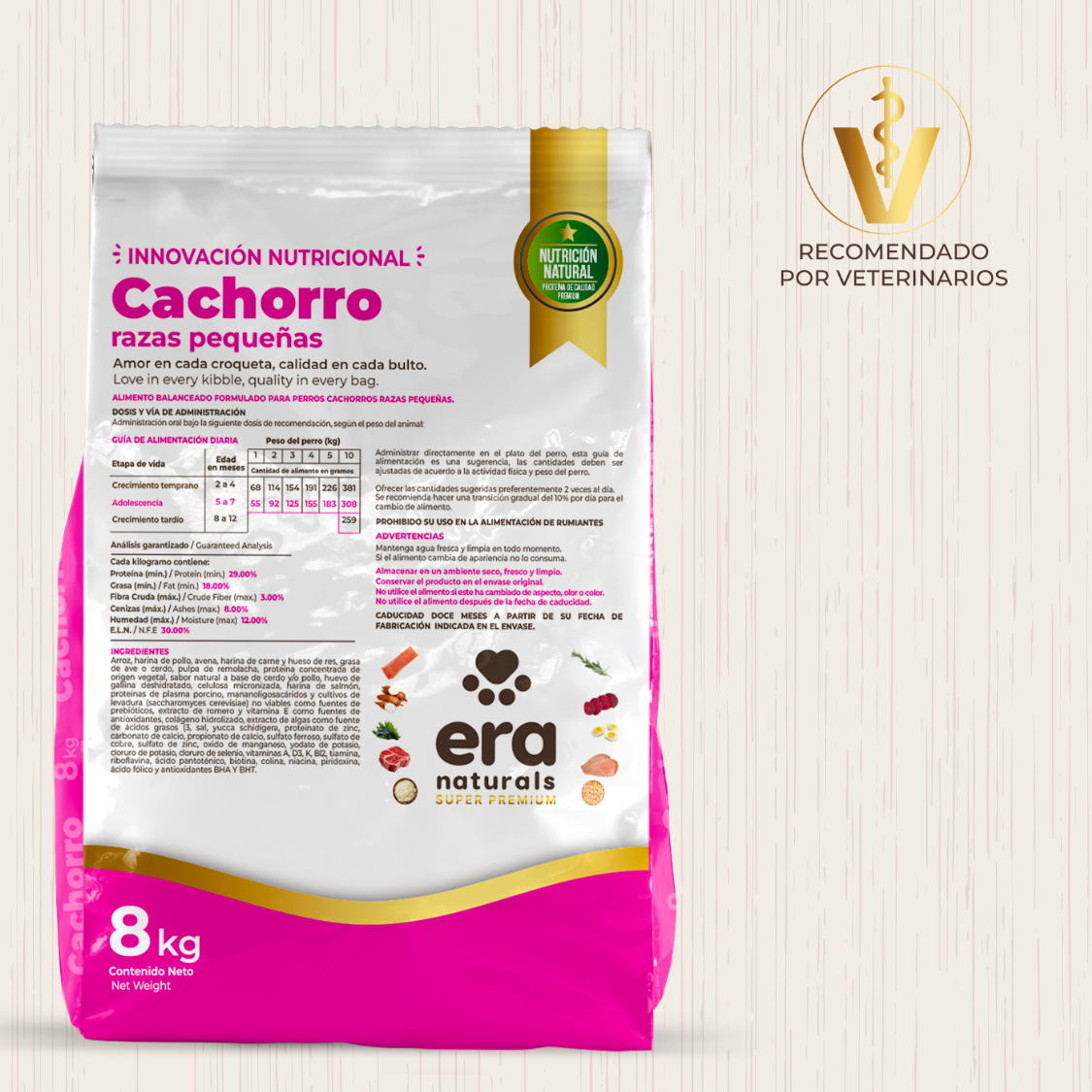 Era Naturals Cachorro Raza Pequeña Alimento Super Premium Era Naturals Cachorro Raza Pequeña Alimento Super Premium